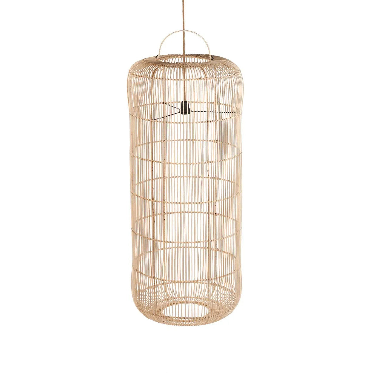 Abat-jour Bozelo en rotin - Naturel - XL - Bazar Bizar