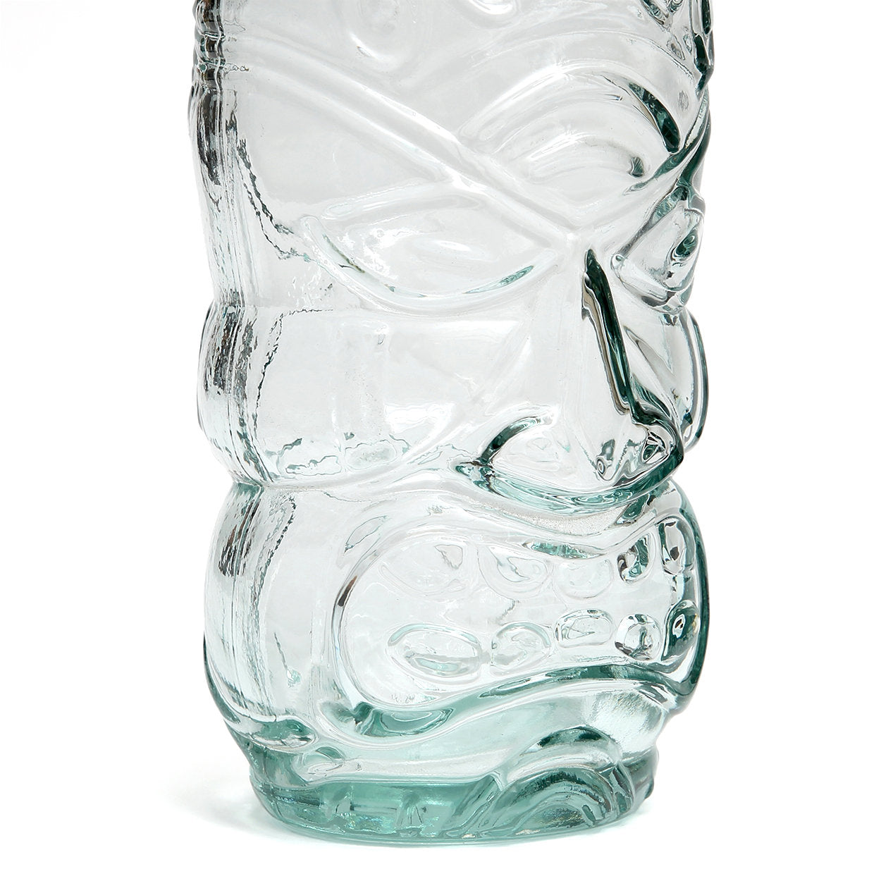 Verre Tiki en verre recyclé – Design tropical, esprit bohème | Bazar Bizar