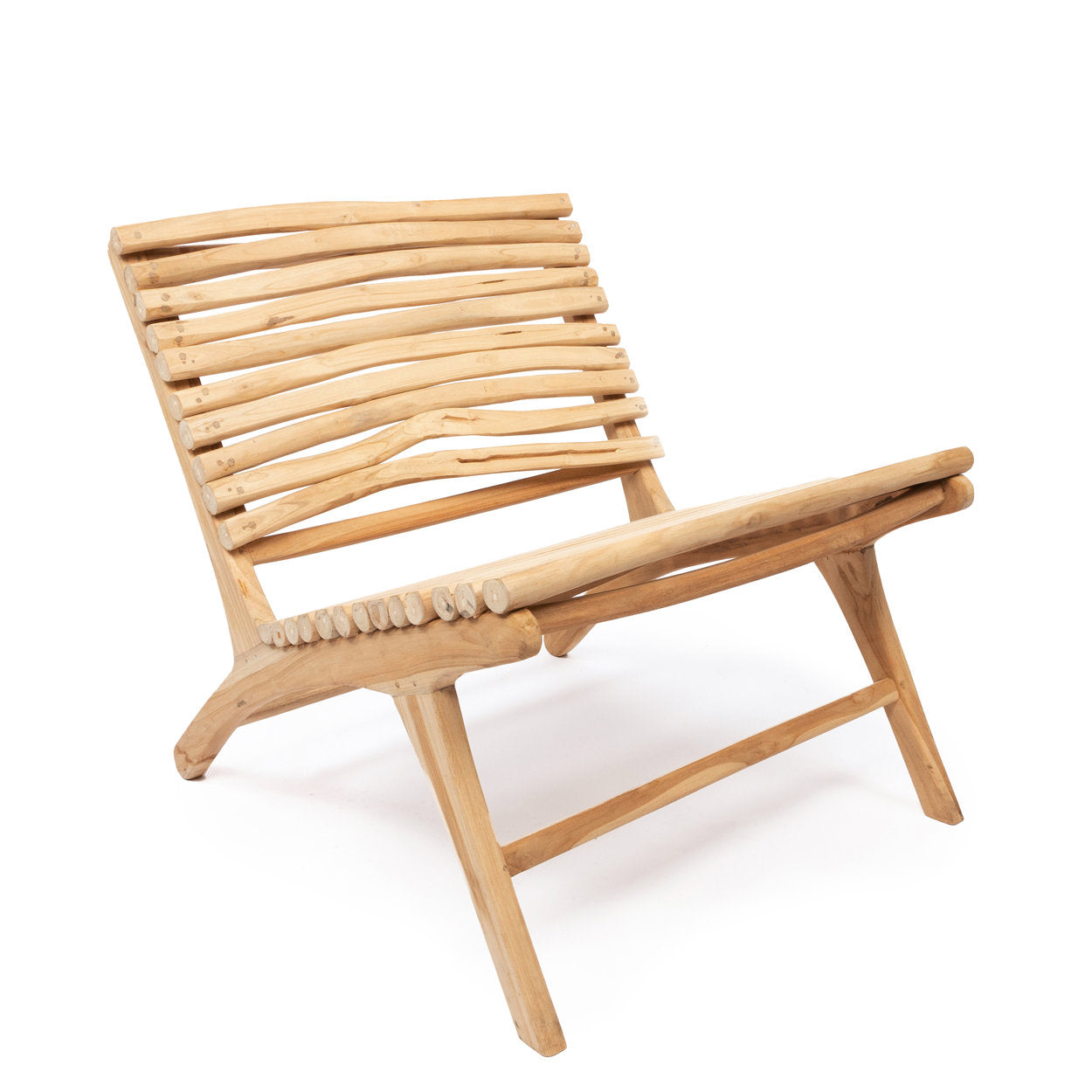 Fauteuil Islander en teck - Naturel - Bazar Bizar
