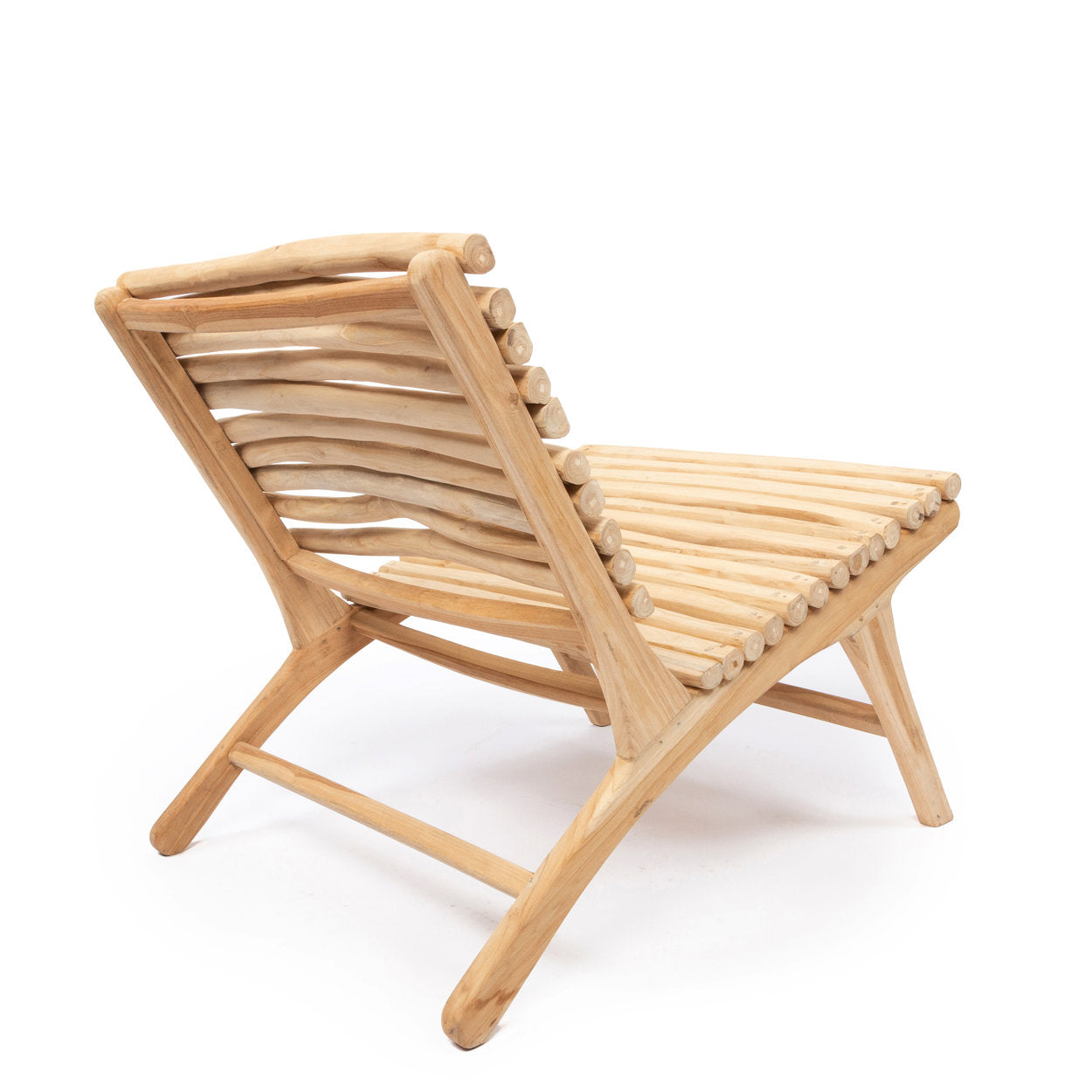 Fauteuil Islander en teck - Naturel - Bazar Bizar