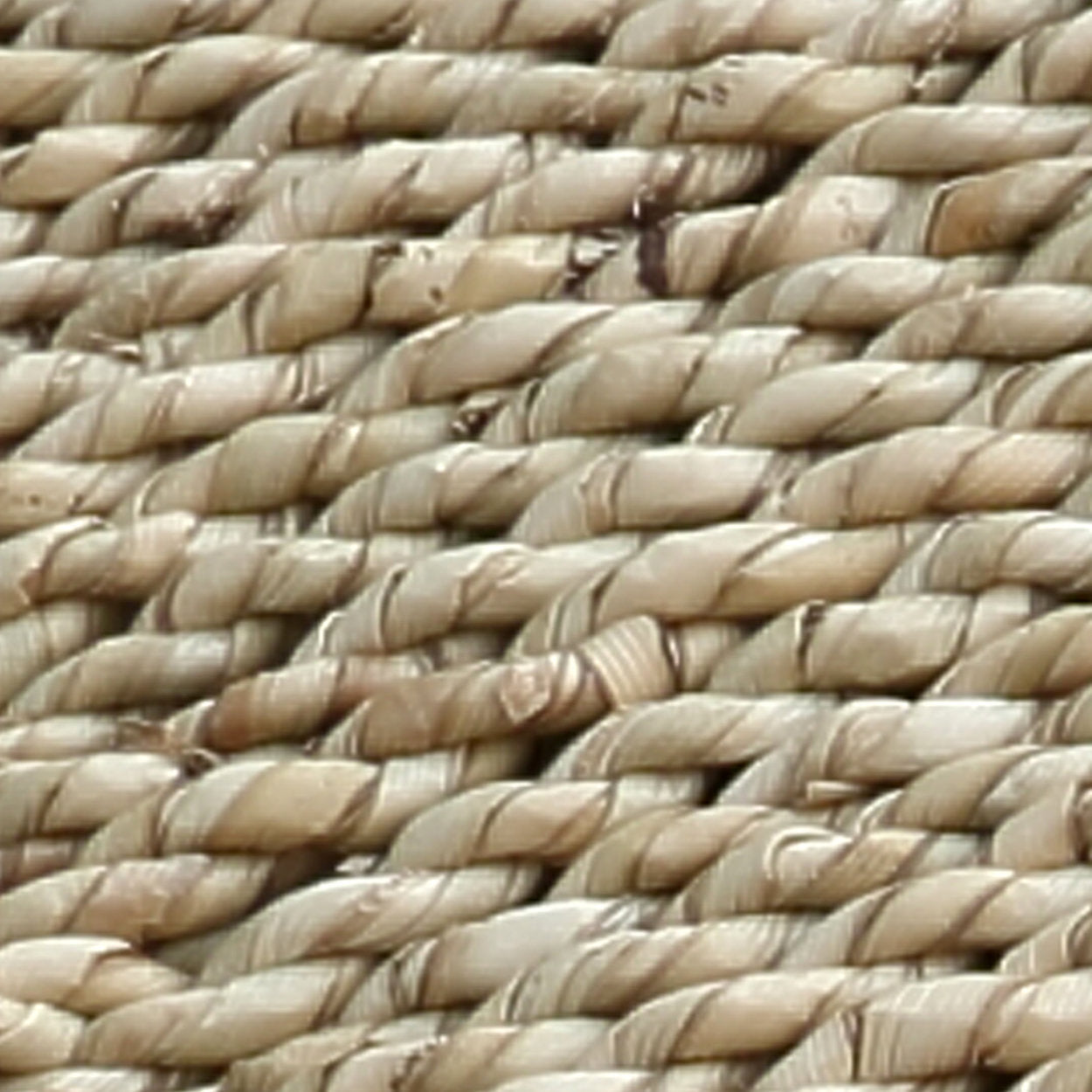 Banc en teck et jonc de mer Porto - Bazar Bizar