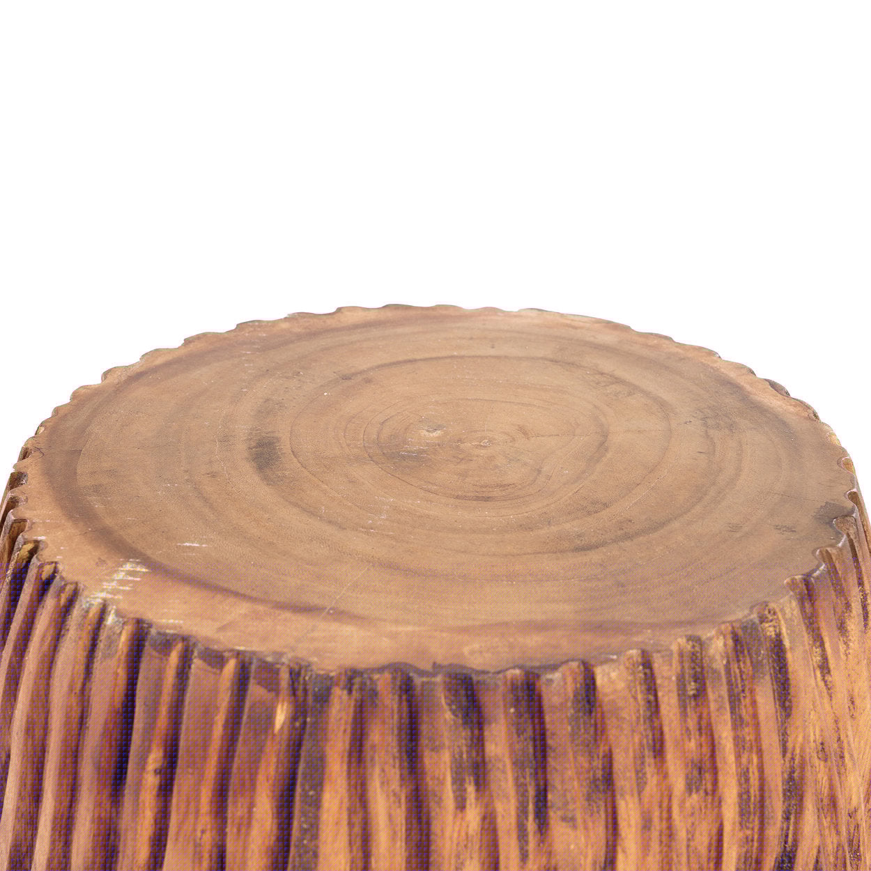 Tabouret Celebes en suar - Naturel - Bazar Bizar
