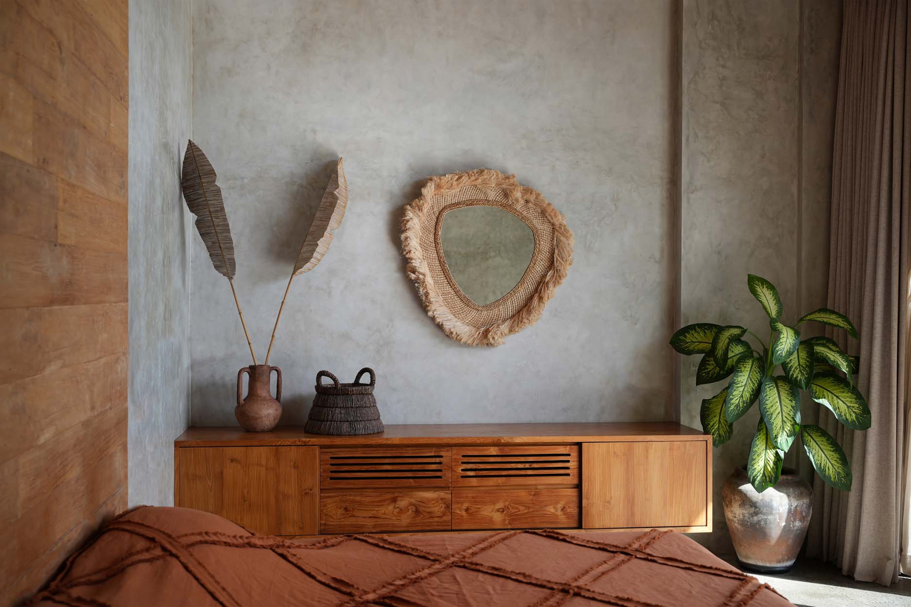 Panier Chisomo – Feuille de bananier, Design organique | Bazar Bizar