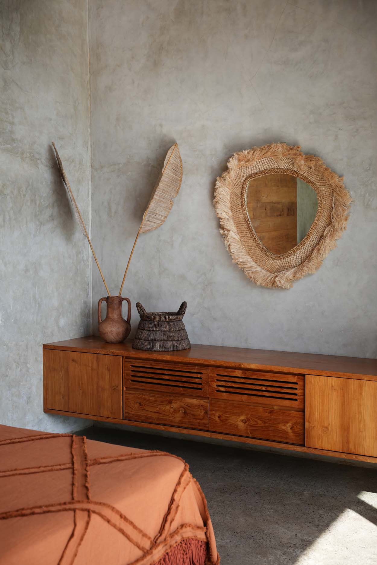 Panier Chisomo – Feuille de bananier, Design organique | Bazar Bizar