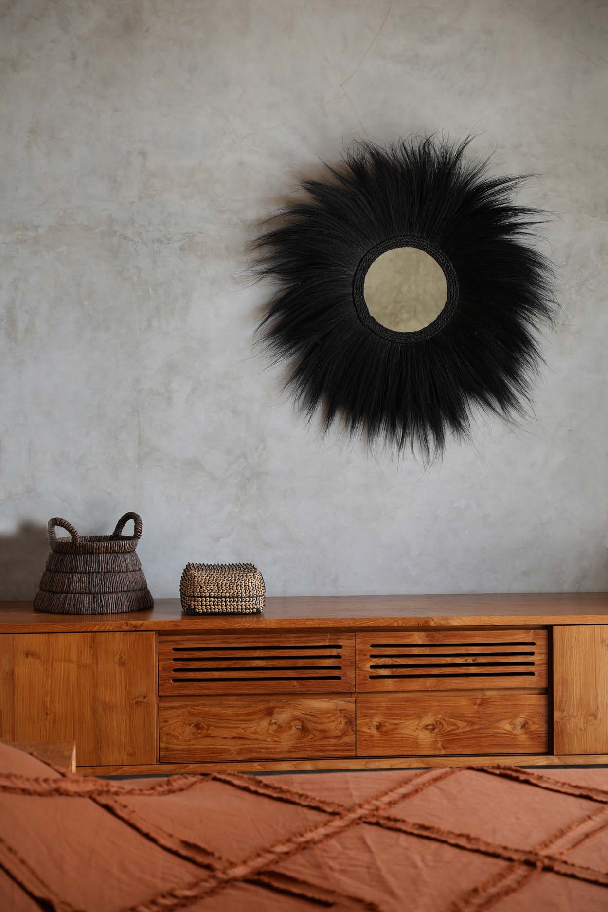 Panier Chisomo – Feuille de bananier, Design organique | Bazar Bizar