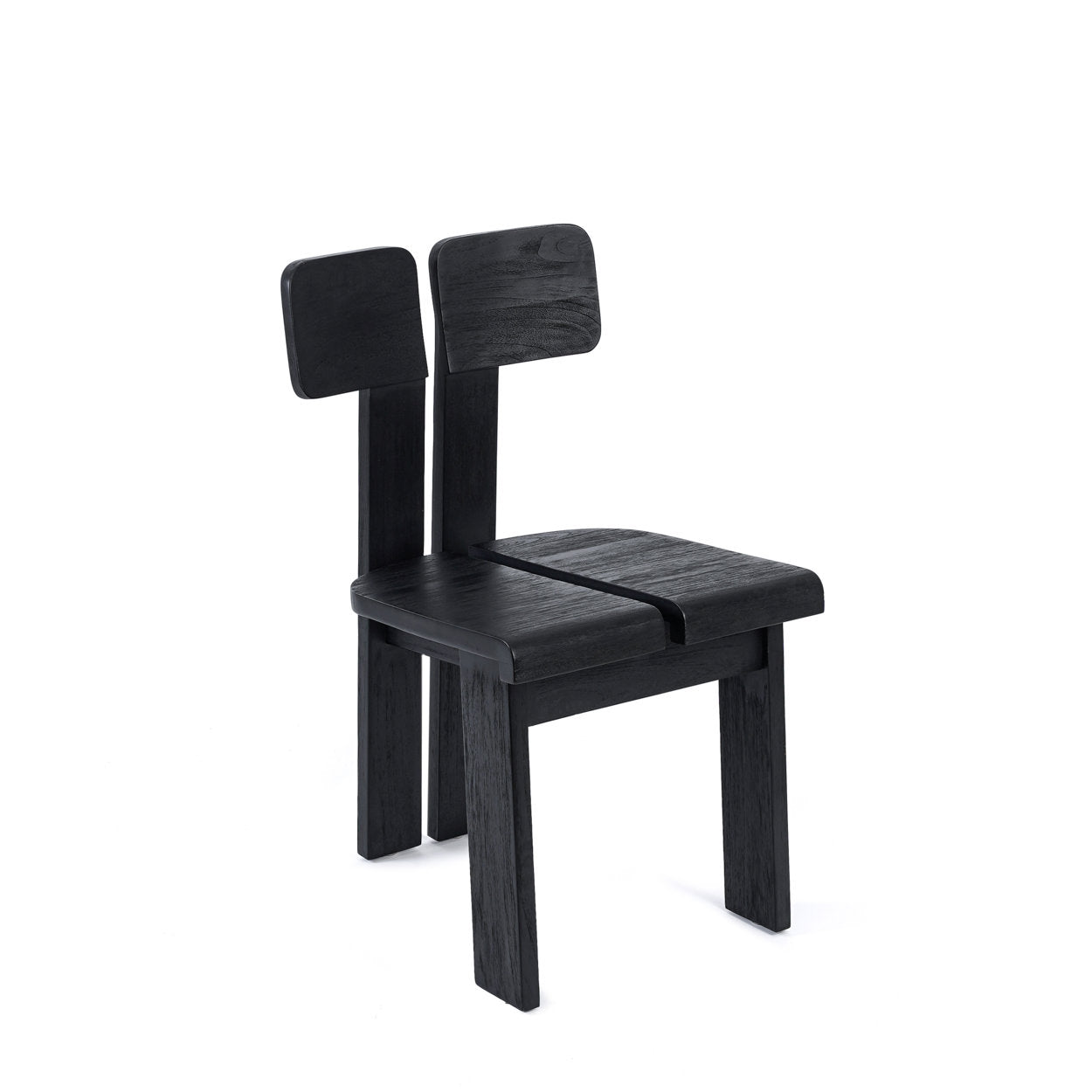 Chaise de salle à manger Sama Sama en teck - Bazar Bizar