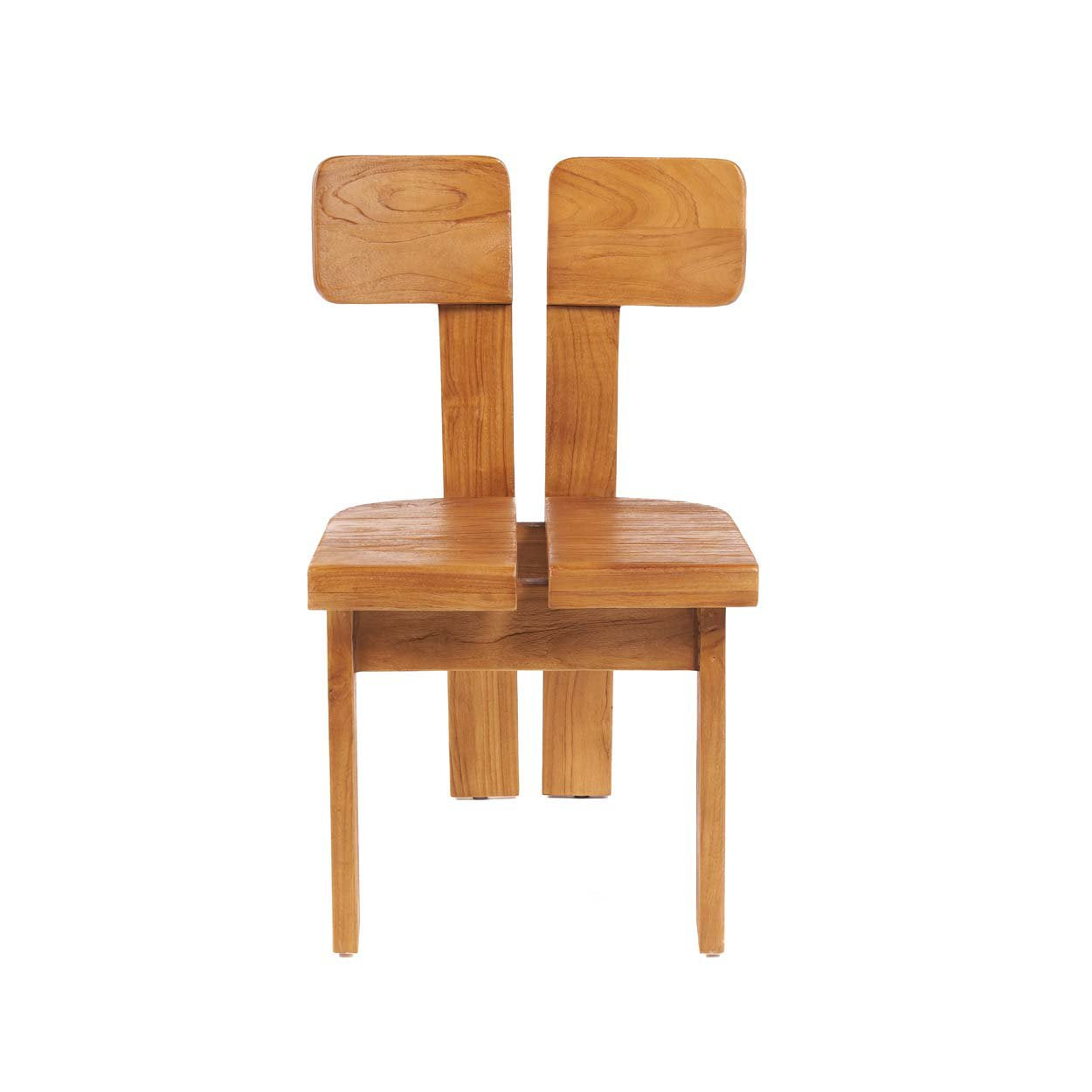 Chaise de salle à manger Sama Sama - Teck - Bazar Bizar