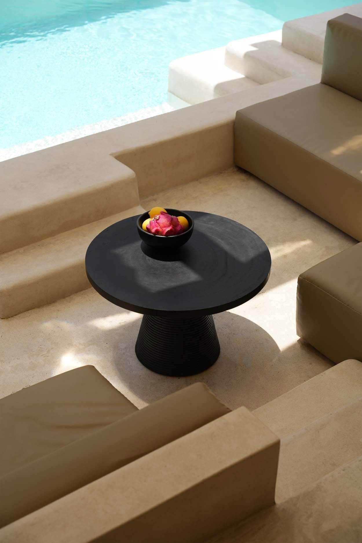 Table basse Hi Matata en suar - Noire - Bazar Bizar