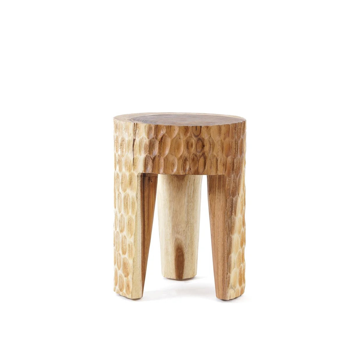 Tabouret Paramo en suar - Naturel - Bazar Bizar