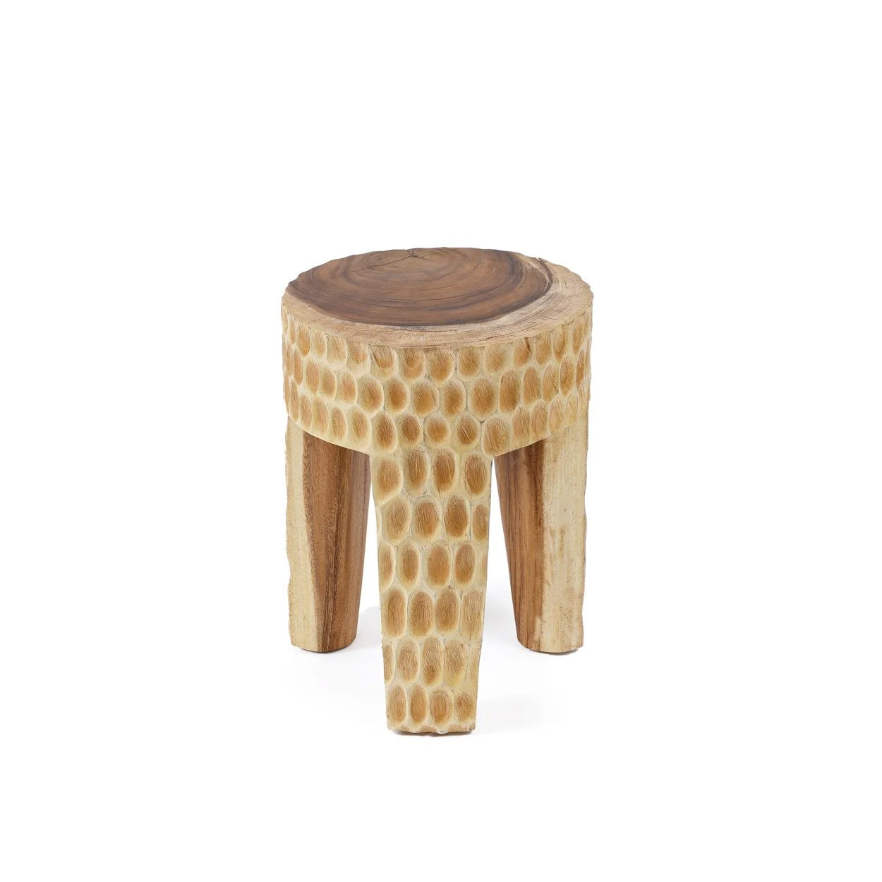 Tabouret Paramo en suar - Naturel - Bazar Bizar