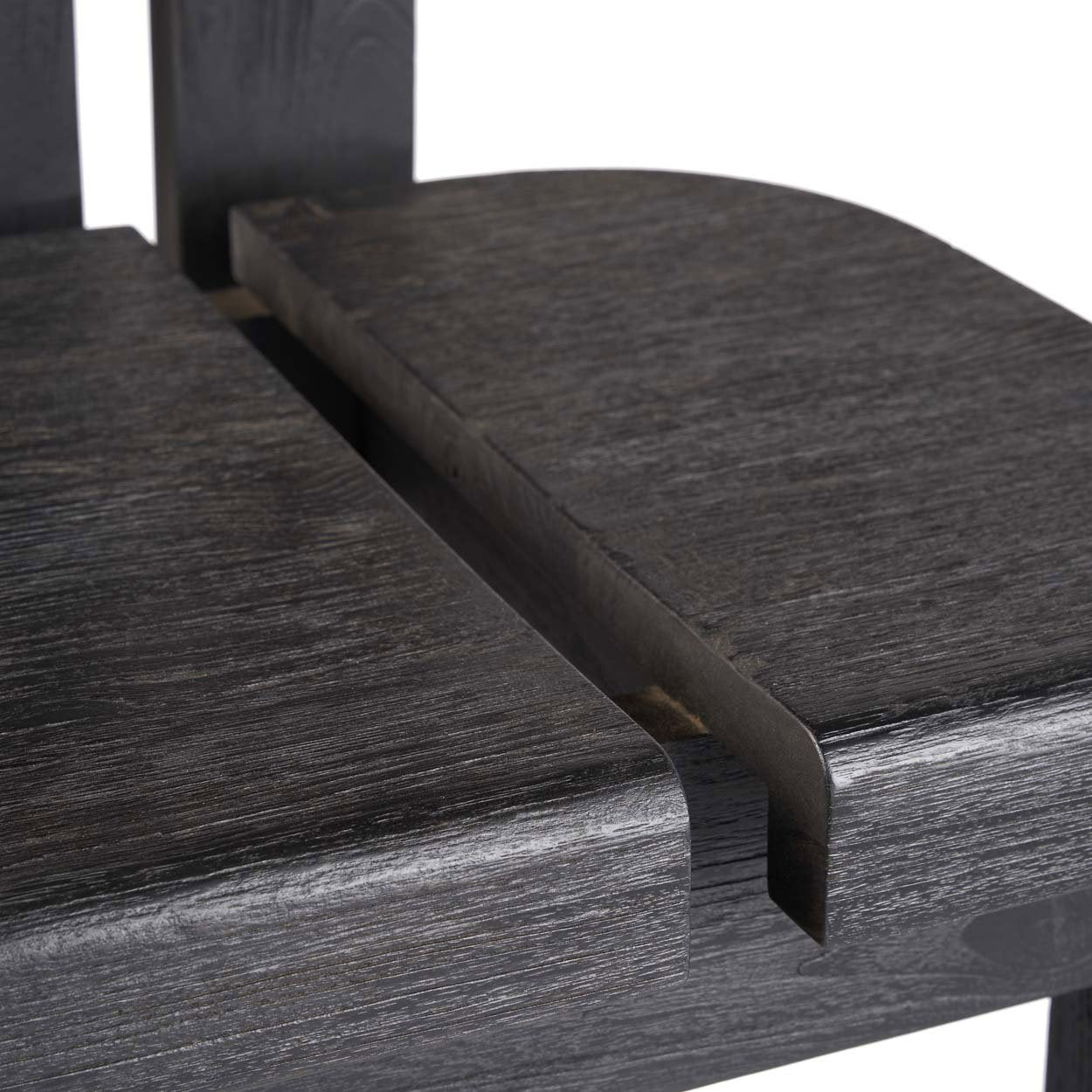 Tabouret de bar Sama Sama en teck - Extérieur - Bazar Bizar