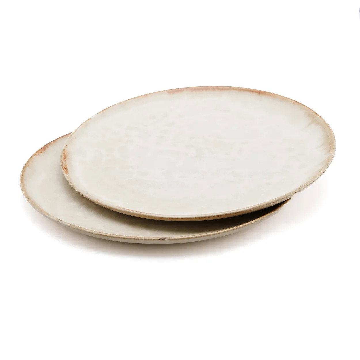 Assiette de repas "Cascais" - Lot de 6, Céramique Portugaise | Bazar Bizar