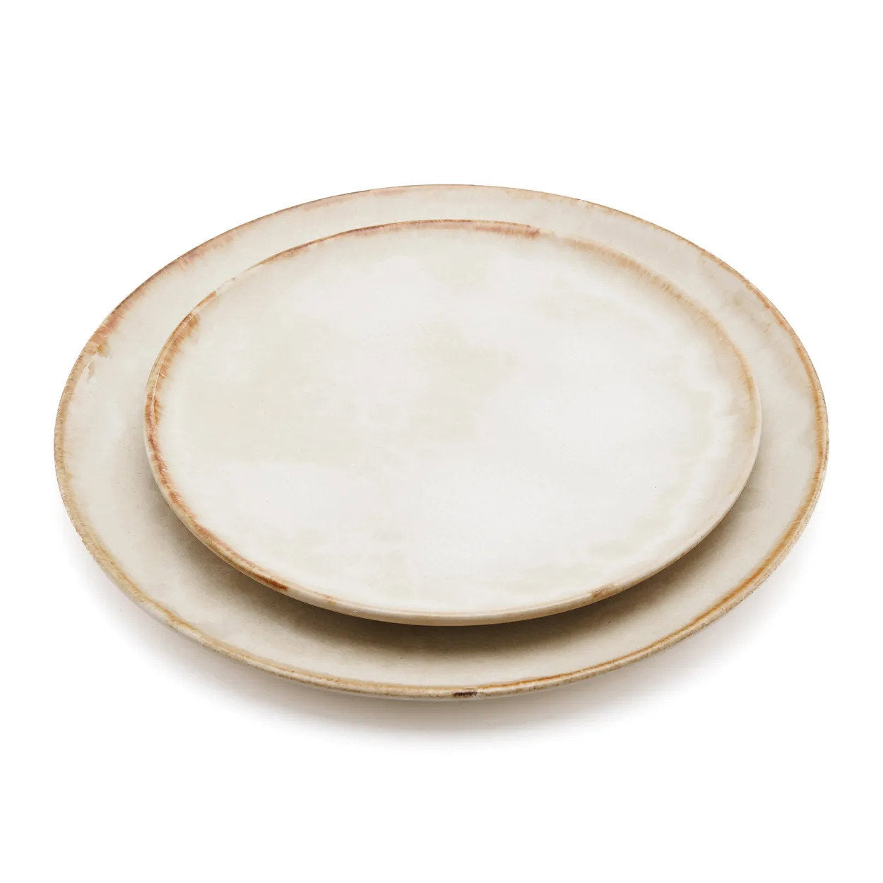 Assiette de repas "Cascais" - Lot de 6, Céramique Portugaise | Bazar Bizar