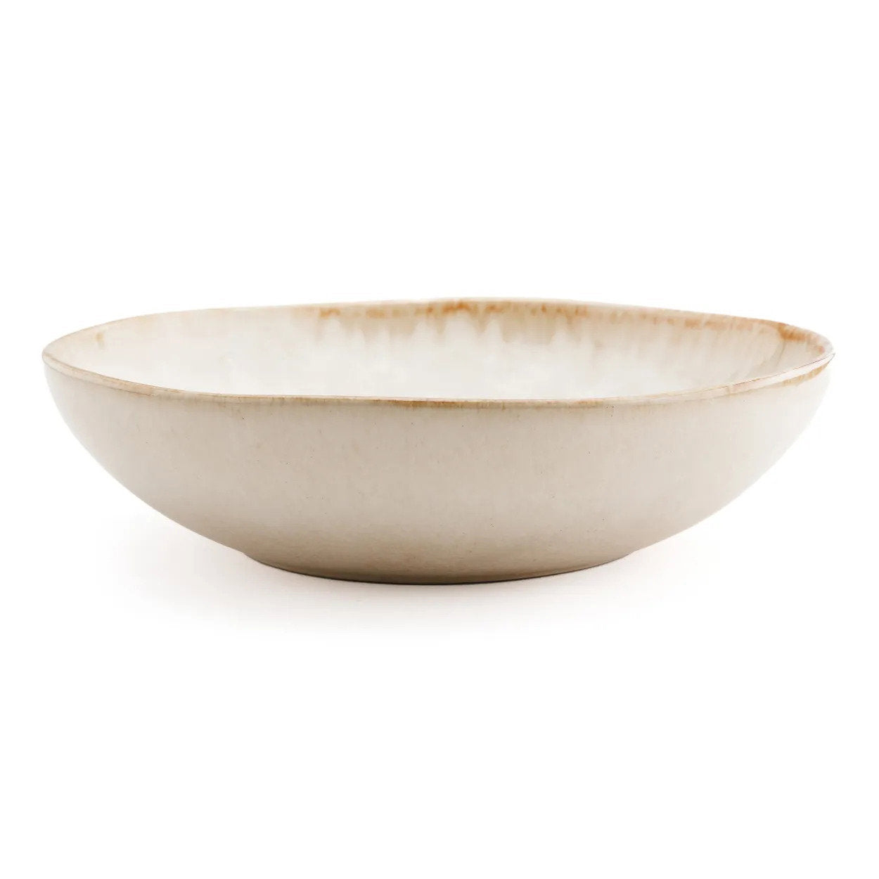 Assiette creuse “Cascais” - Lot de 4, Céramique Portugaise | Bazar Bizar