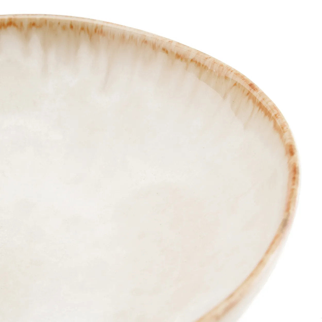 Assiette creuse “Cascais” - Lot de 4, Céramique Portugaise | Bazar Bizar