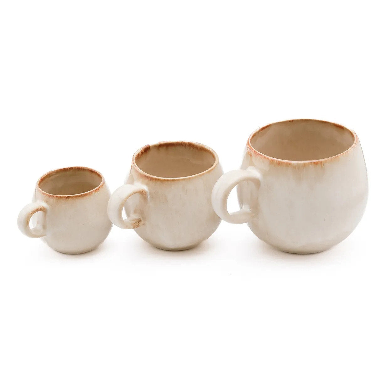 Mug "Cascais" grande taille - Lot de 6, Céramique Portugaise | Bazar Bizar