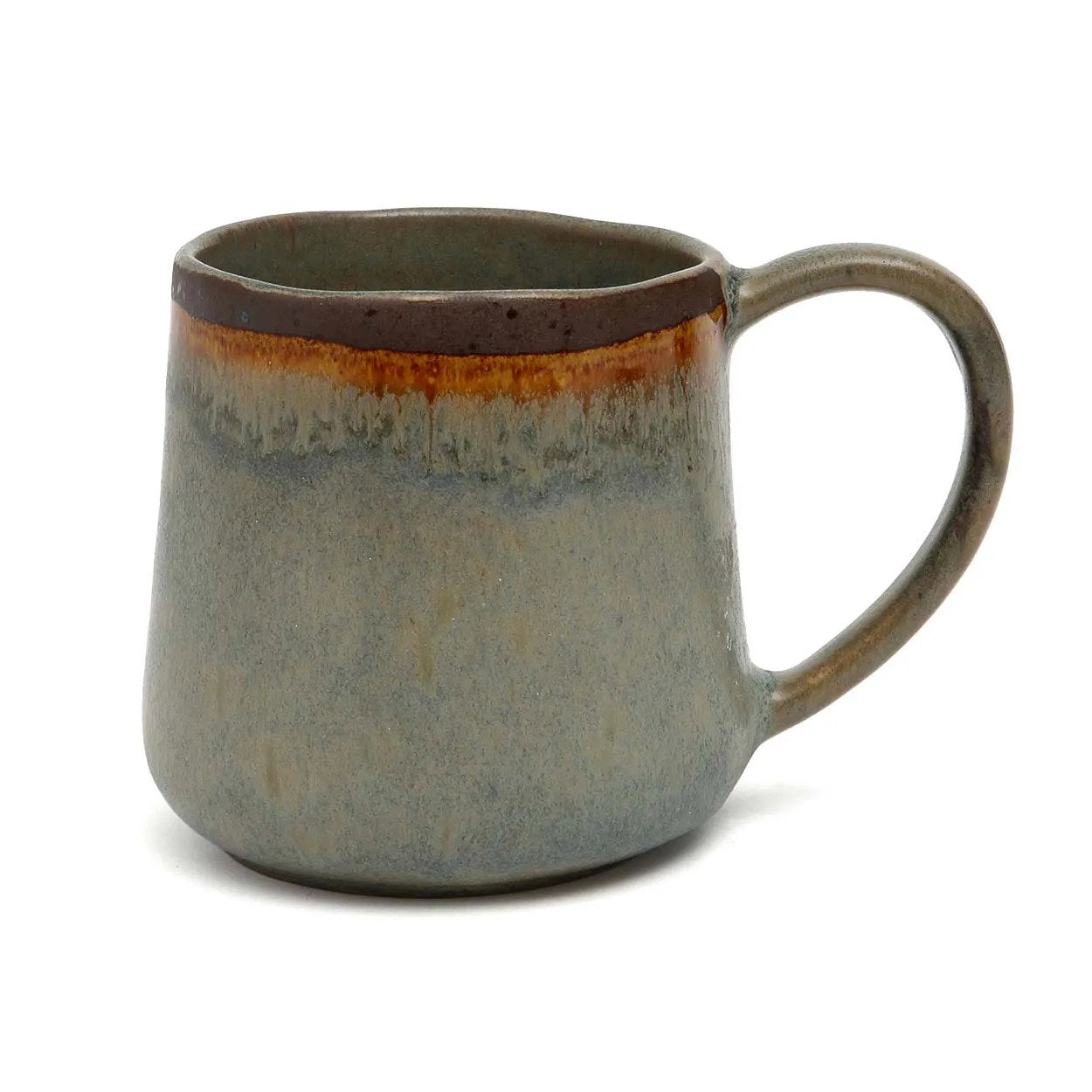 Mug “Côa” en Grès – Design Élégant, Finition Wabi-Sabi | Bazar Bizar