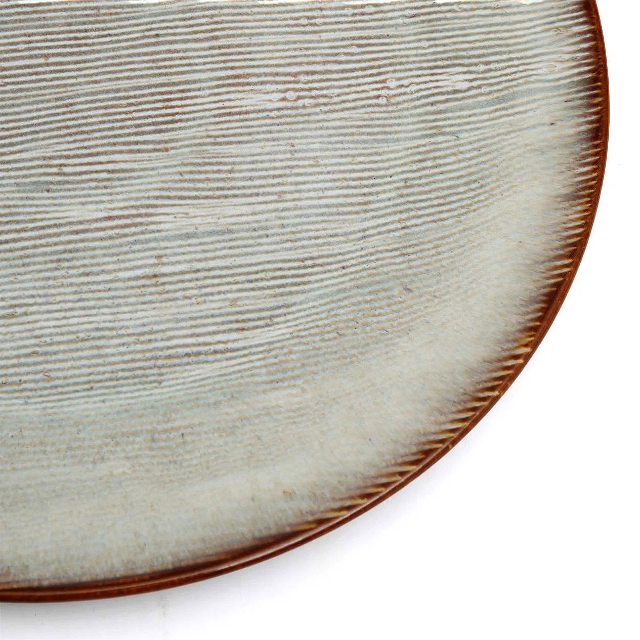 Assiette plate "Peniche" – Lot de 6, Céramique Portugaise | Bazar Bizar