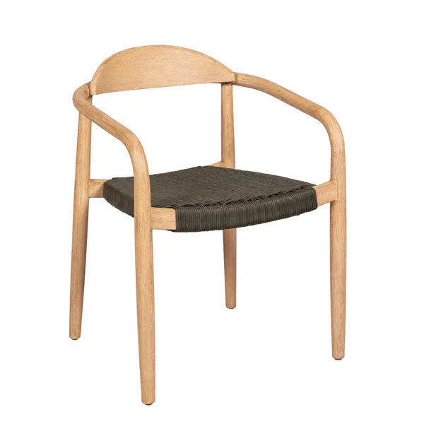 Chaise Anam en eucalyptus et corde kaki