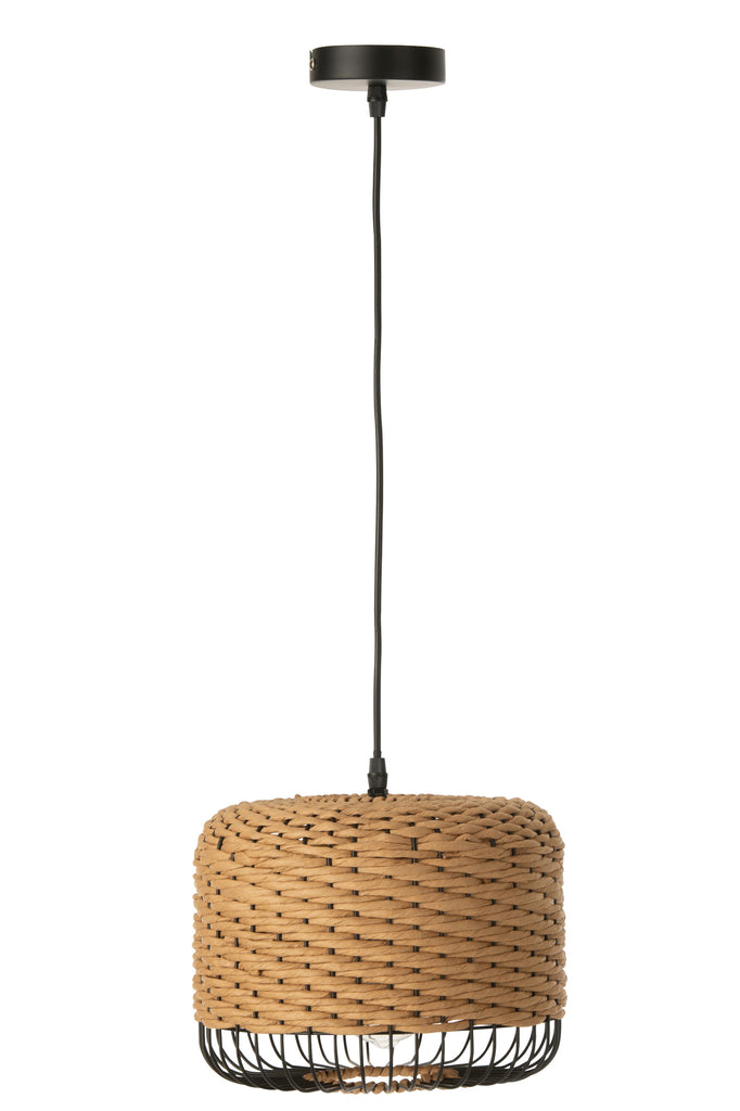 Suspension luminaire Minorque en jute - J-Line