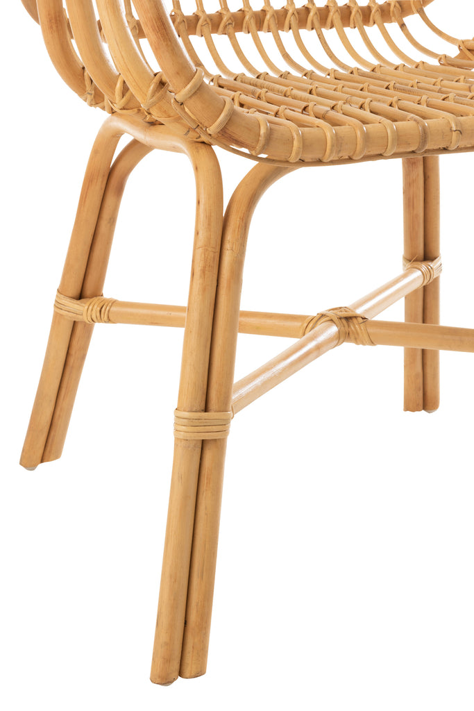 Chaise Nusa en rotin naturel - J-Line
