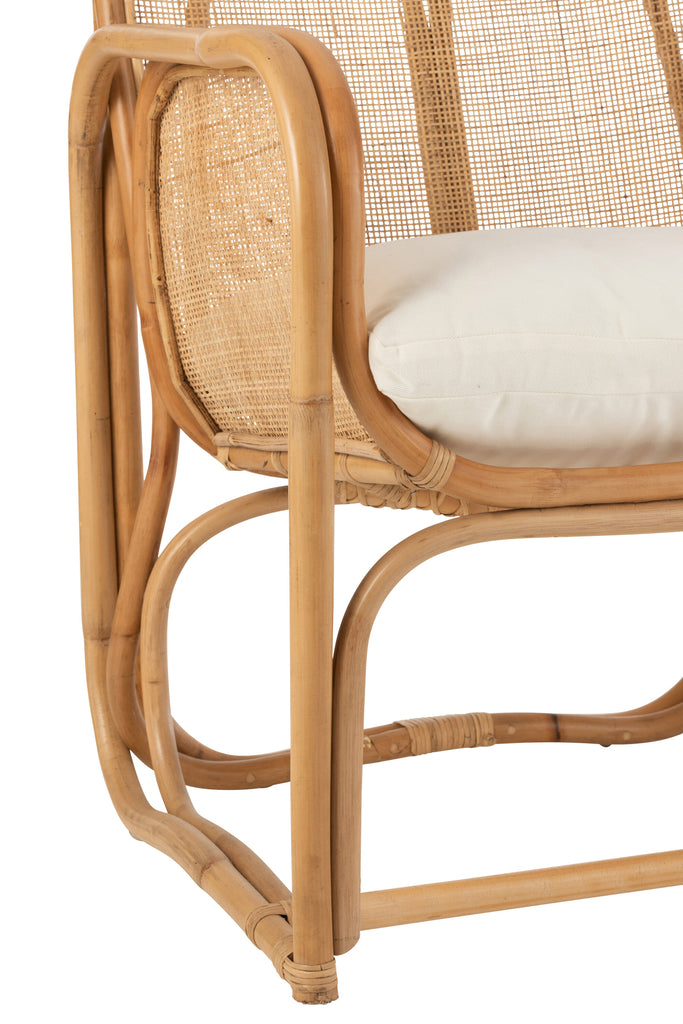 Fauteuil Casablanca en rotin - J-Line