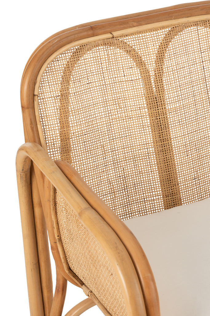 Fauteuil Casablanca en rotin - J-Line