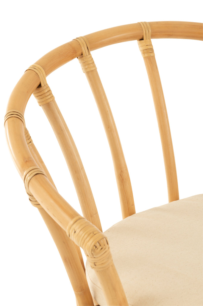 Chaise Selong en rotin - J-Line