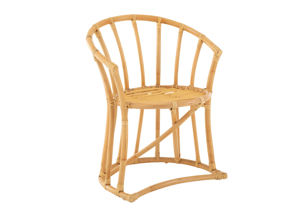 Chaise Selong en rotin - J-Line