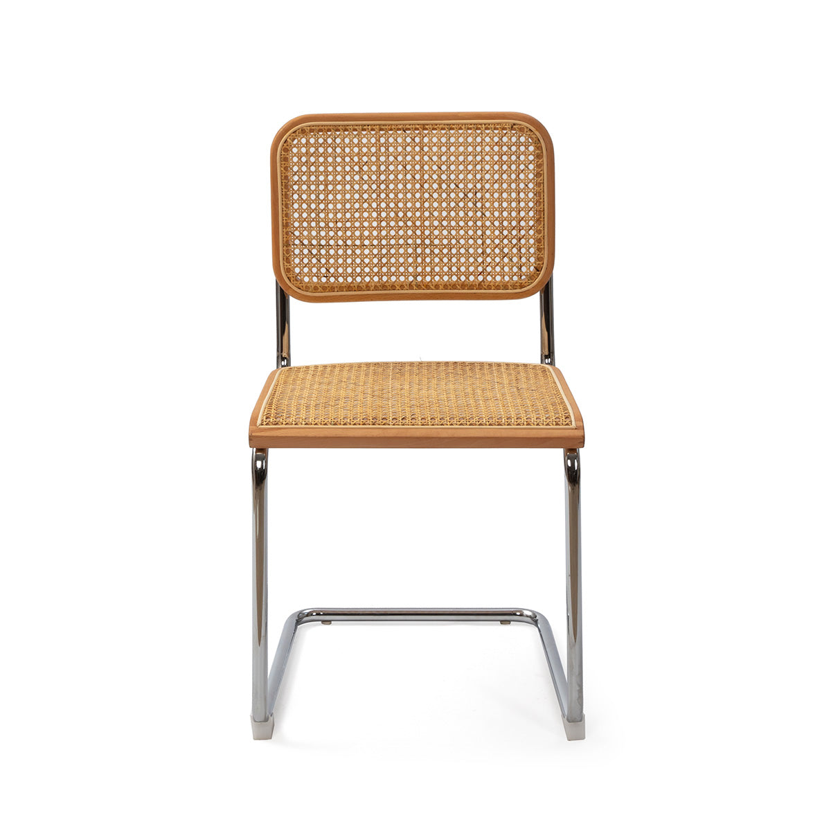 Chaise Manilla en cannage et metal