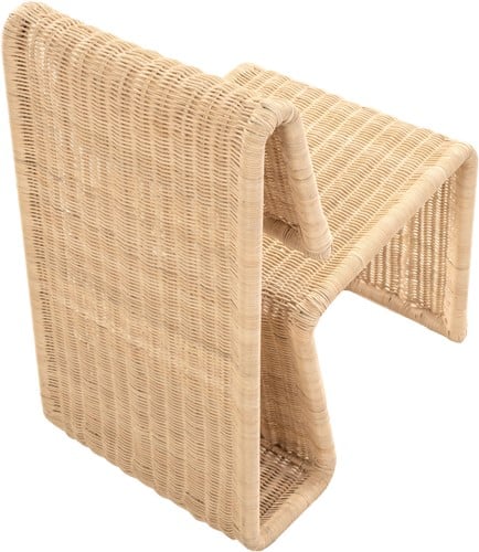 SUR DEVIS - Chaise Ribbon en Rotin - Versmissen - Club Pelita