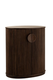 Armoire 2 portes Ternate en bois de manguier foncé - J-Line