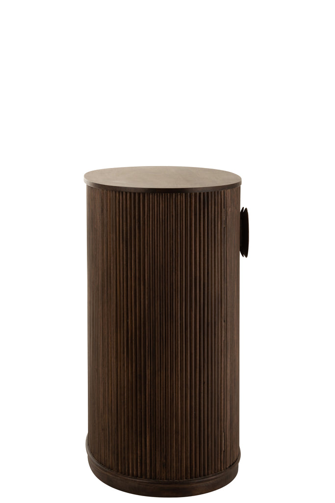 Armoire 2 portes Ternate en bois de manguier foncé - J-Line