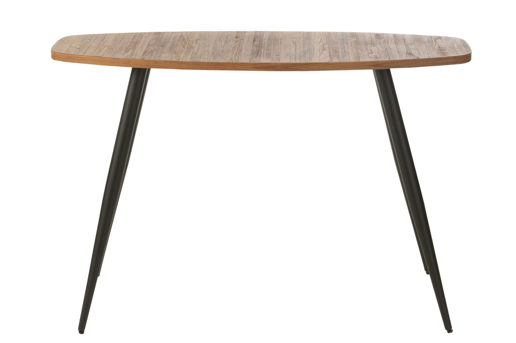 Console Gilipoh en teck recyclé - J-Line