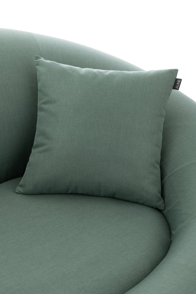 Coussin d'extérieur en polypropylène vert - J-Line