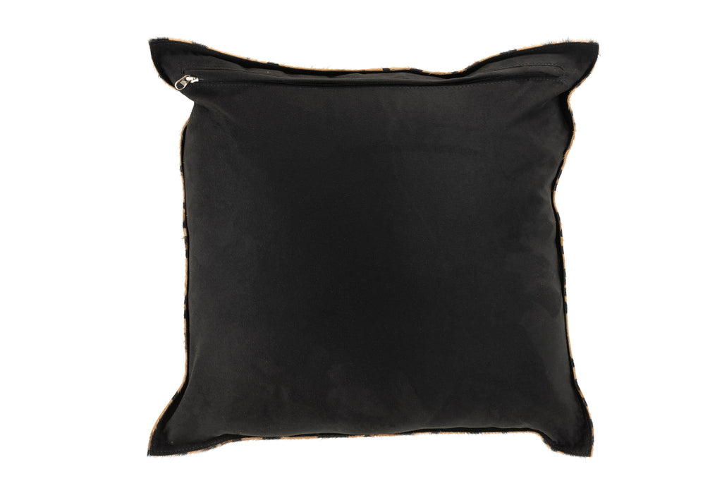 Coussin Zèbre carré en cuir - J-Line