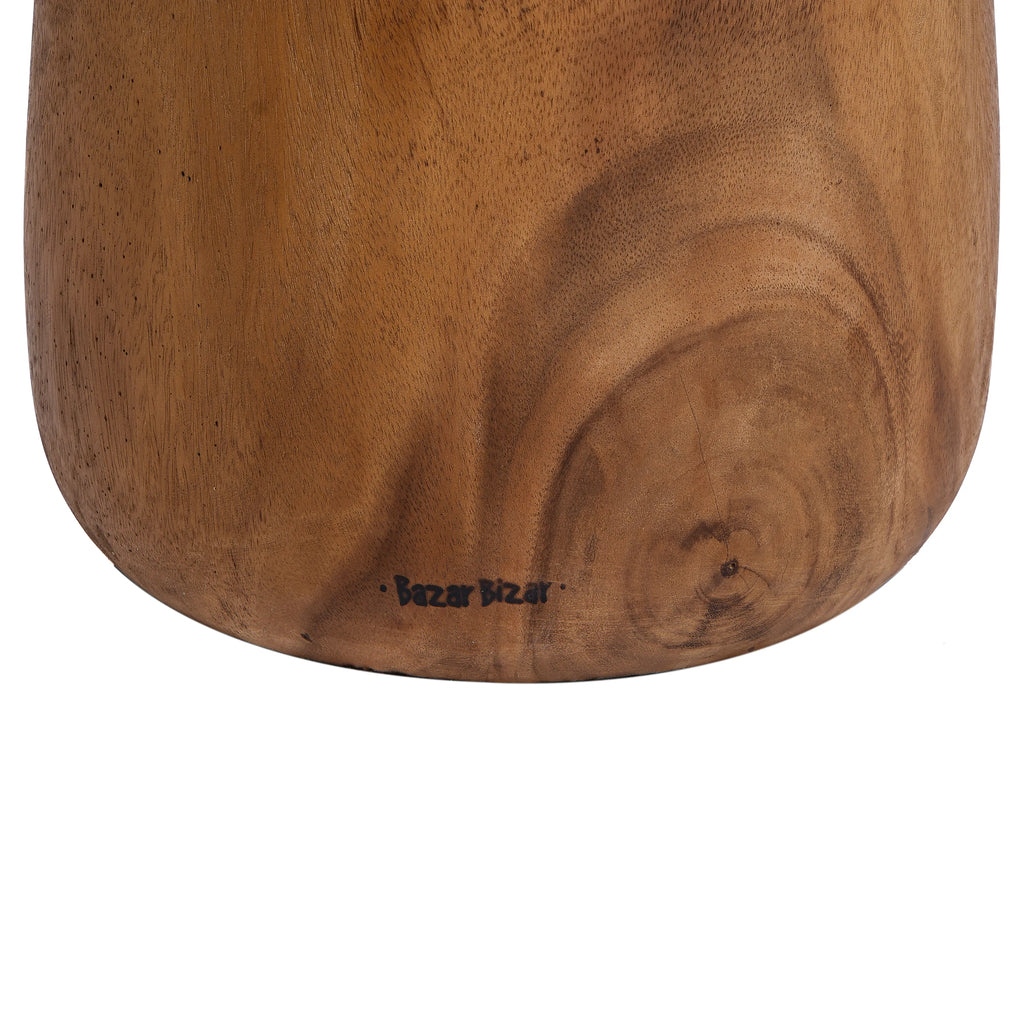 Tabouret Anthia en suar - Naturel - Bazar Bizar