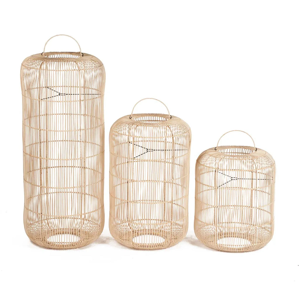 Abat-jour Bozelo en rotin - Naturel - XL - Bazar Bizar