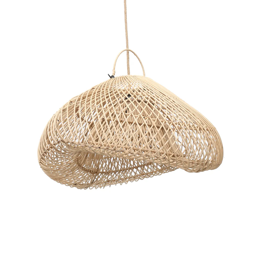 Abat-jour Cloud en rotin - Naturel - M - Bazar Bizar