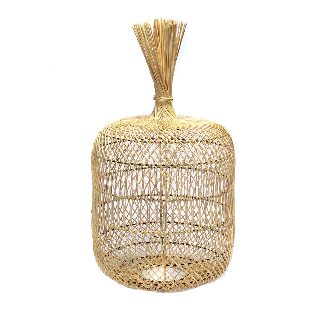 Abat-jour Dumpling en rotin - Naturel - L - Bazar Bizar