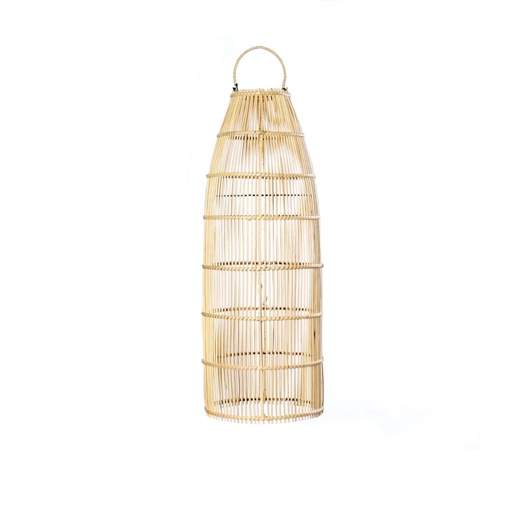 Abat-jour Fish Trap en rotin - Naturel - M - Bazar Bizar