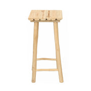 Tabouret de bar Island en teck - Naturel