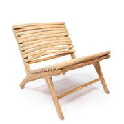 Fauteuil Islander en teck - Naturel