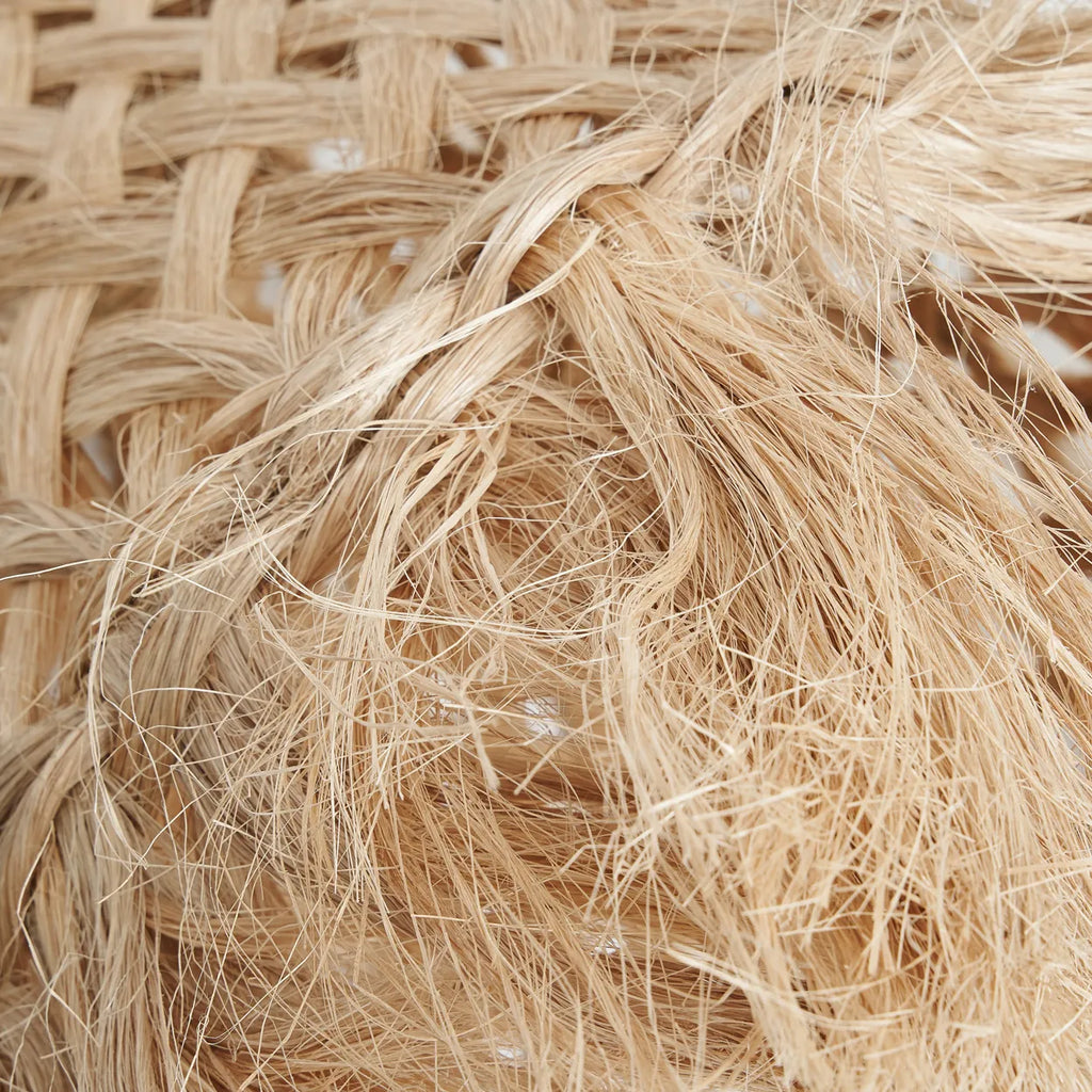 Abat-jour Jelly Fish en herbe d'abaca - Naturel - S - Bazar Bizar