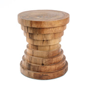 Tabouret Mazu en suar - Naturel - Bazar Bizar