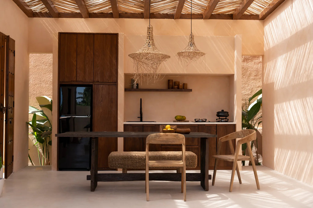 Abat-jour Mykonos en rotin - Naturel - M - Bazar Bizar