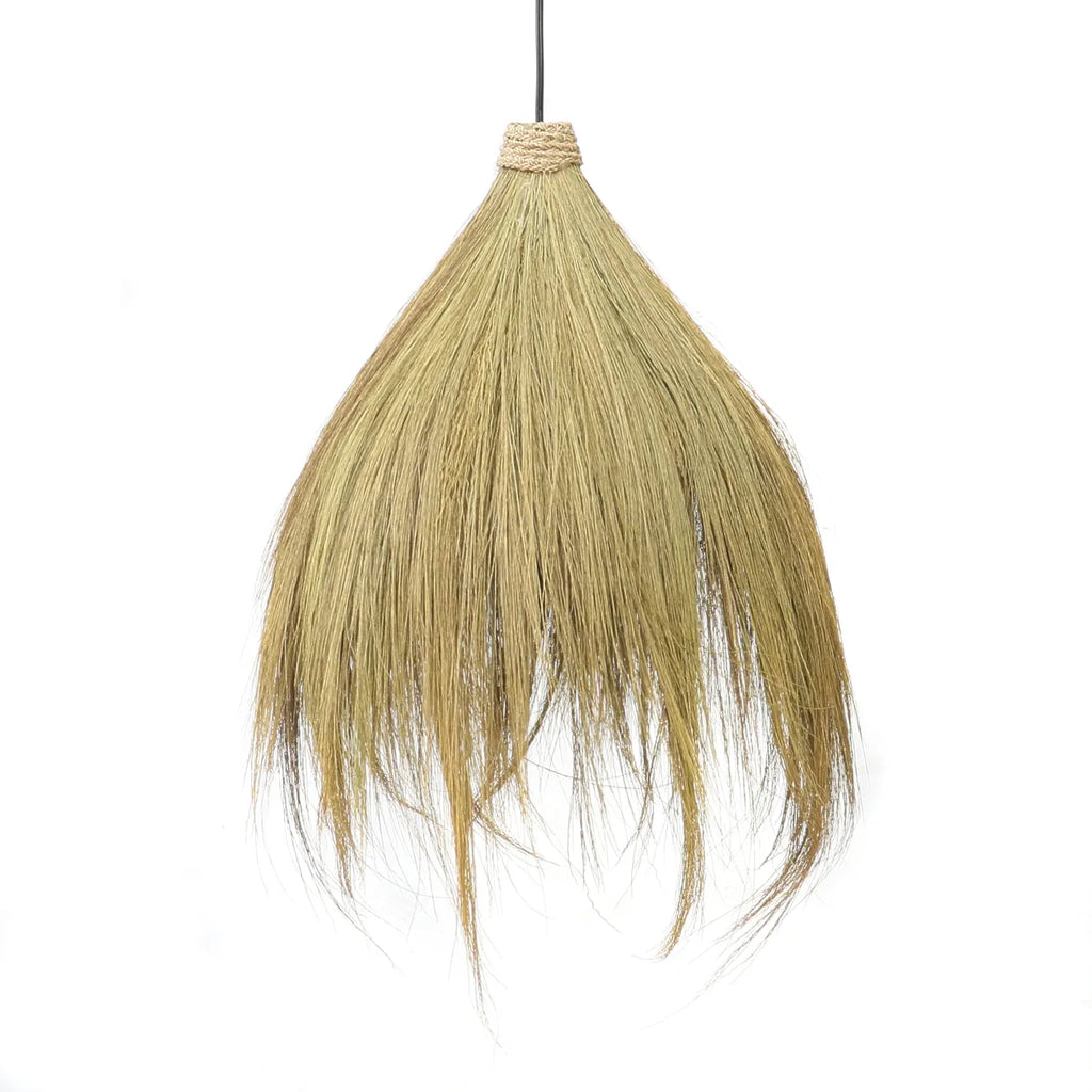 Abat-jour Rayung Hut en herbe naturel - M - Bazar Bizar