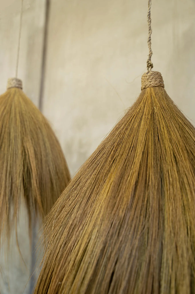 Abat-jour Rayung Hut en herbe naturel - M - Bazar Bizar