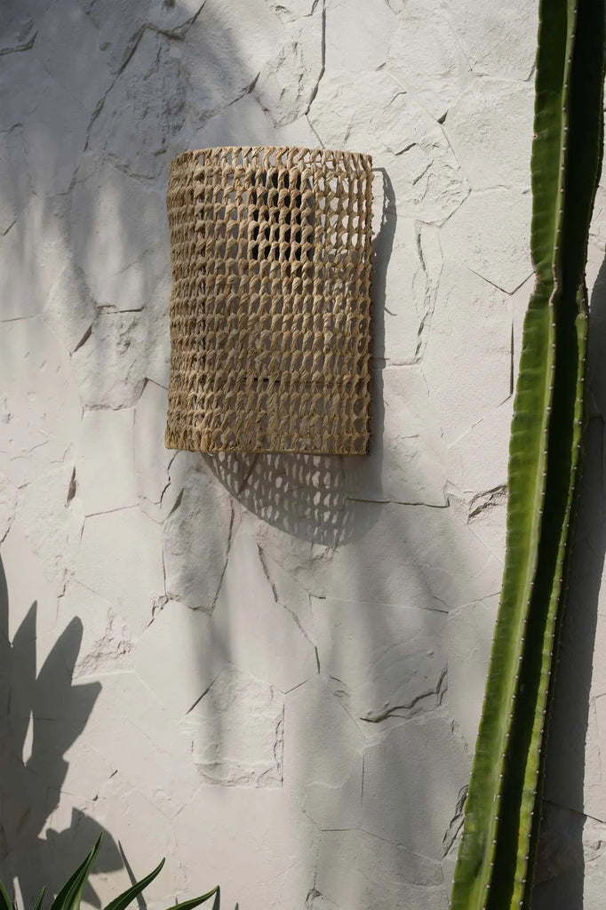 Applique murale SirKit en sisal - Naturel - Bazar Bizar