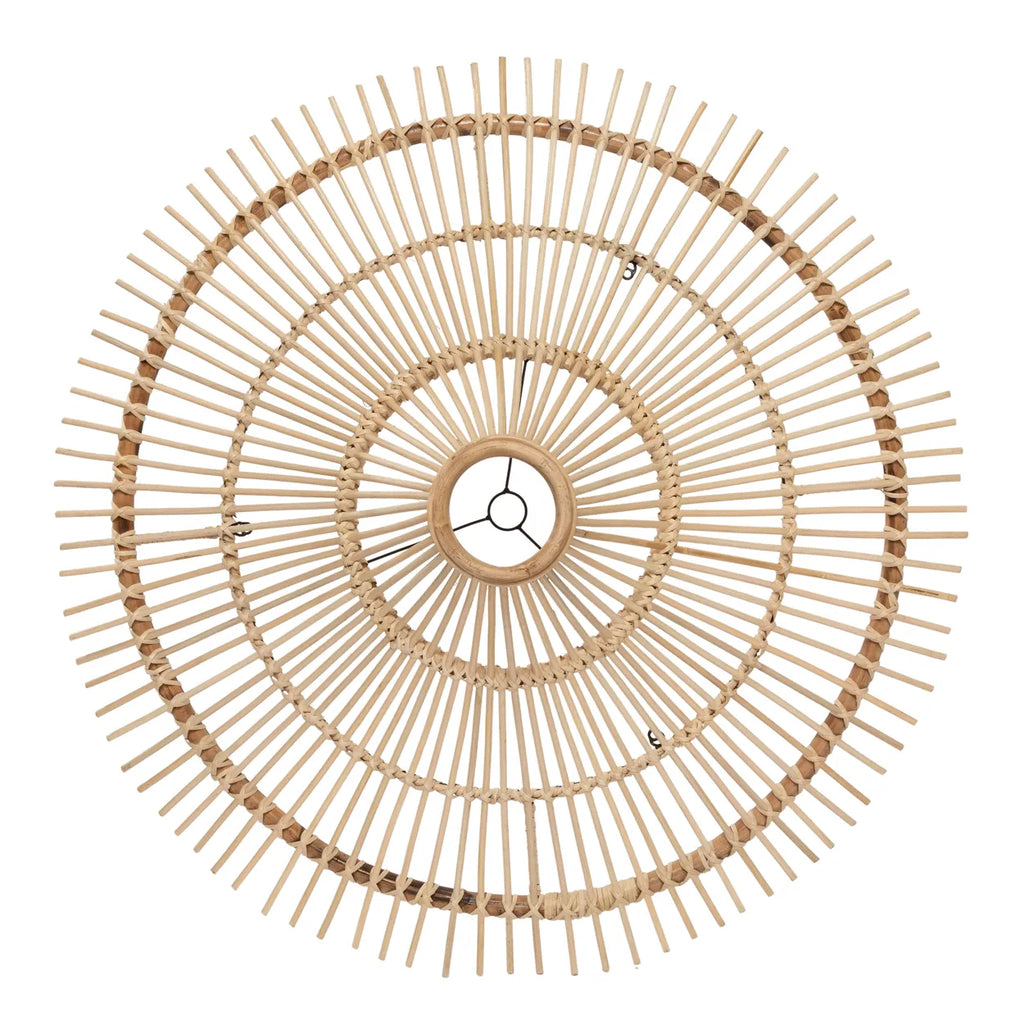 Abat-jour Sky en rotin - Naturel - XL - Bazar Bizar